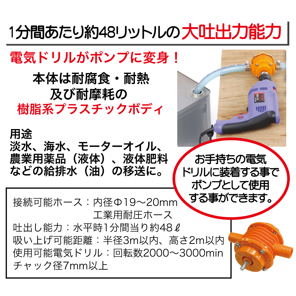 ﾊﾟﾜﾌﾙﾄﾞﾘﾙﾎﾟﾝﾌﾟ【別送料1000円