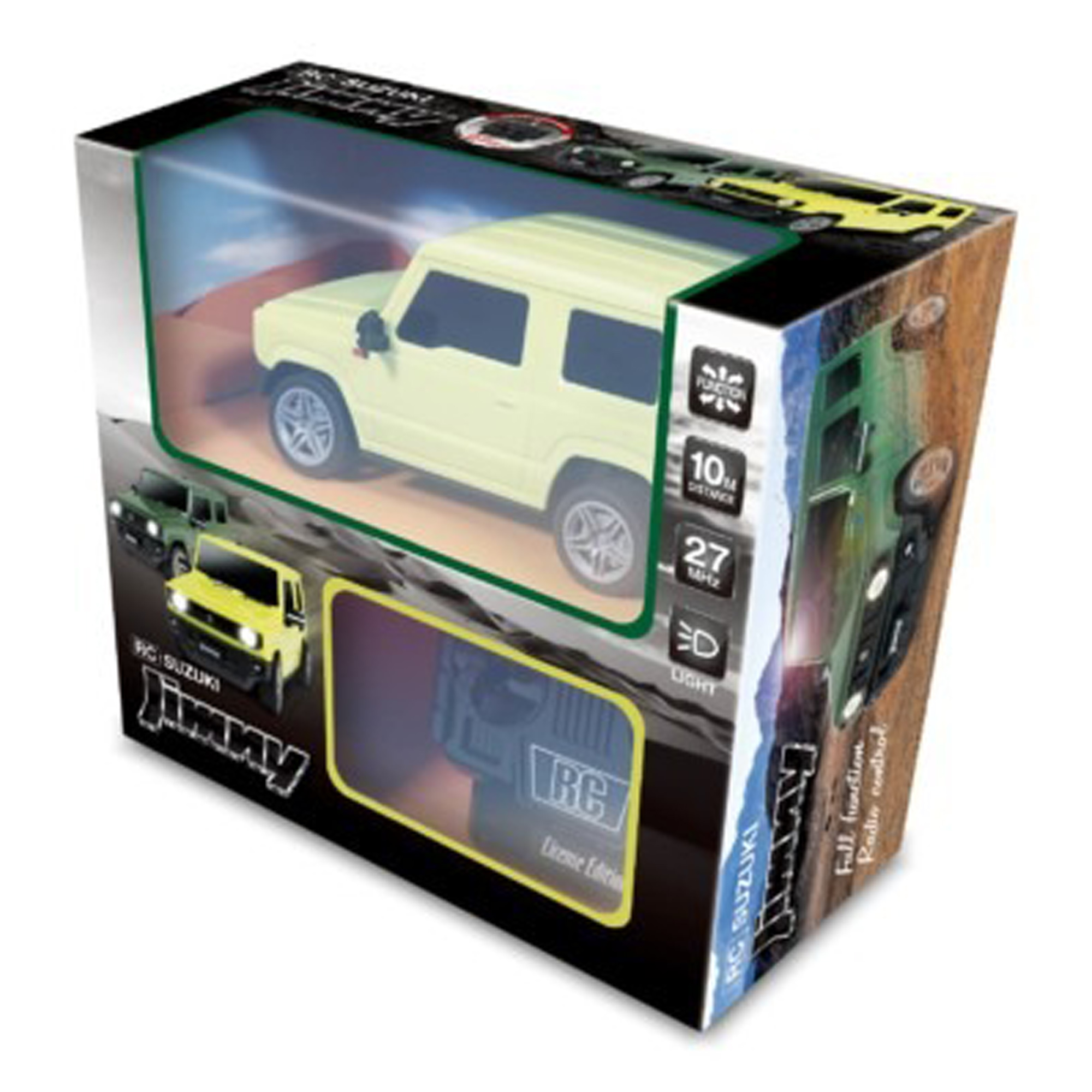 RC SUZUKI Jimny グリーン＆イエロー ラジコン スズキ ジムニー SUZUKI Jimny ジャングルグリーン