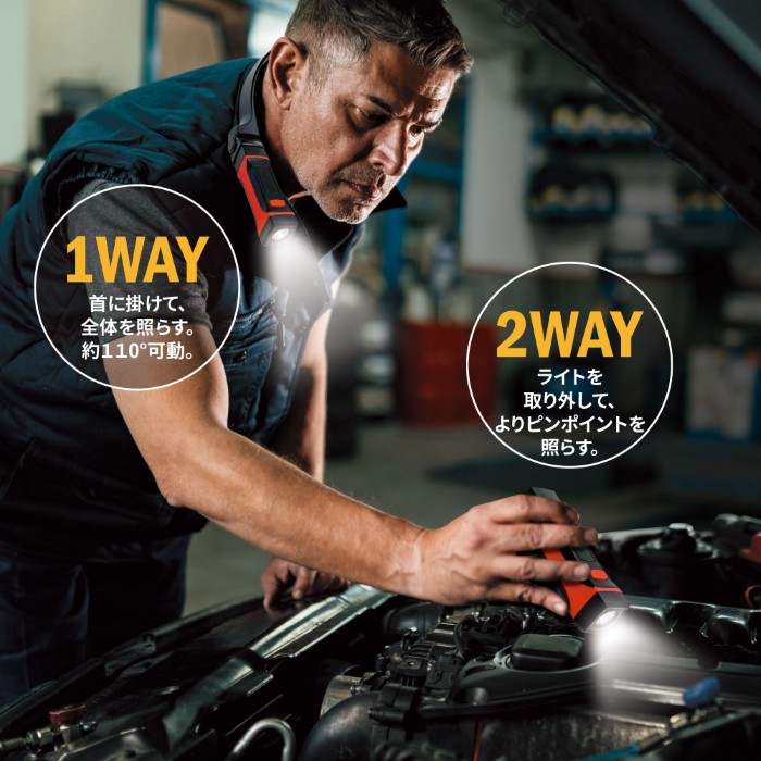 ﾈｯｸﾗｲﾄ 乾電池式【別送料1000円