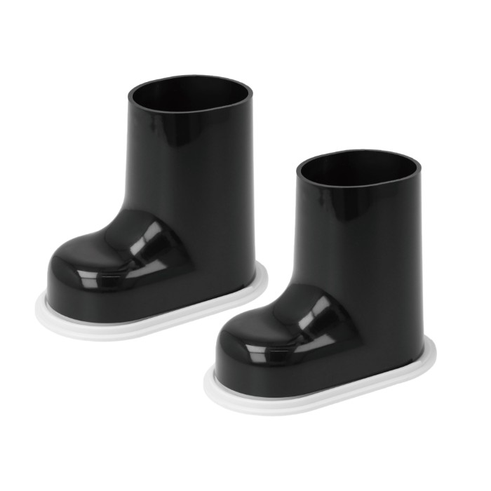 ｶｻｱｼ 2個ｾｯﾄ ﾌﾞﾗｯｸ【別送料1000円