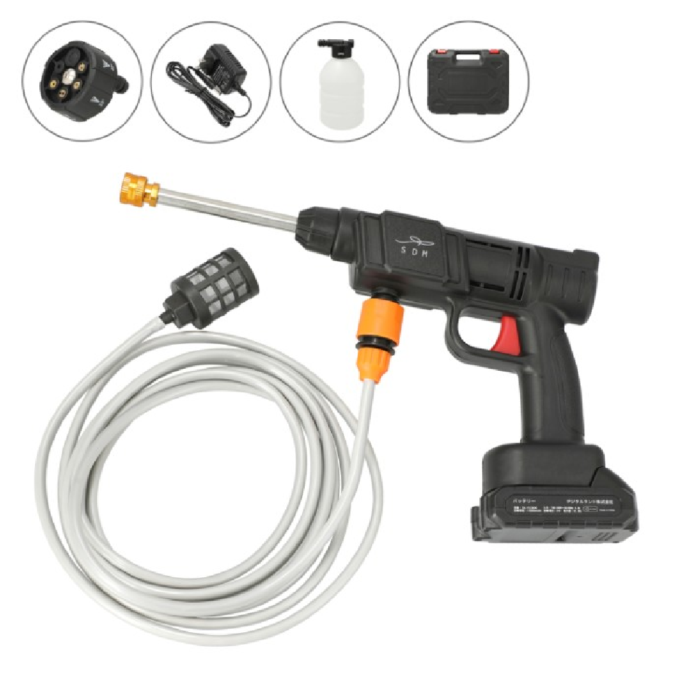 新型ｺｰﾄﾞﾚｽ式 高圧洗浄機 ﾌﾟﾗｽ【別送料1000円